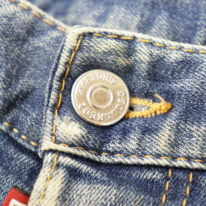 ディースクエアード Skater Jean コットンデニムパンツ