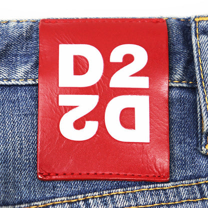 ディースクエアード Skater Jean コットンデニムパンツ