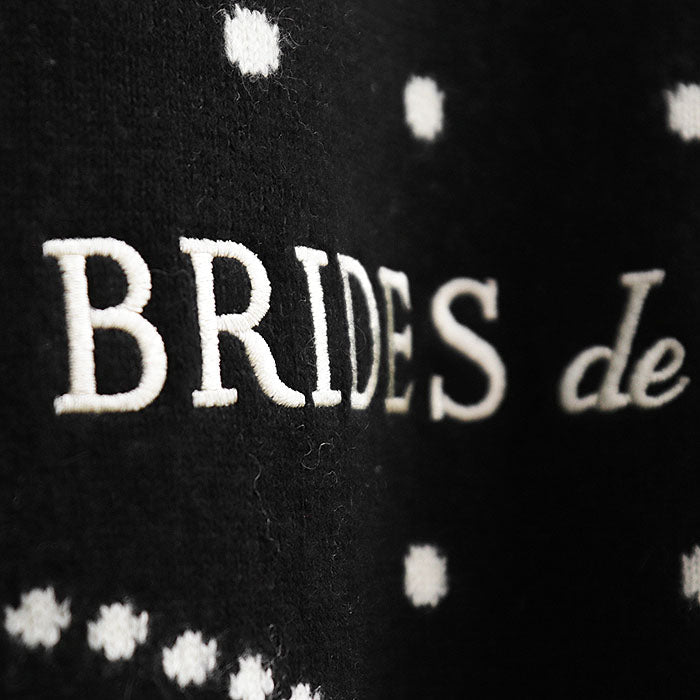 エルメス BRIDES de GALA42 カシミヤ コットン ポリアミド カーディガン