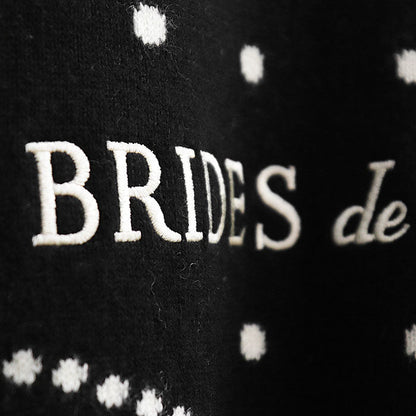 エルメス BRIDES de GALA42 カシミヤ コットン ポリアミド カーディガン