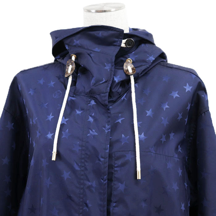 ルイヴィトン モノグラム スター刺繍ナイロンコート