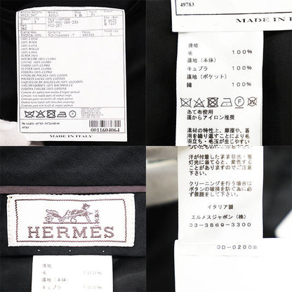 エルメス ウールスーツスリーピース50