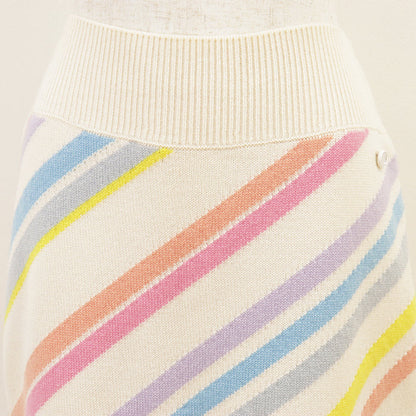 シャネル カシミヤニットスカート