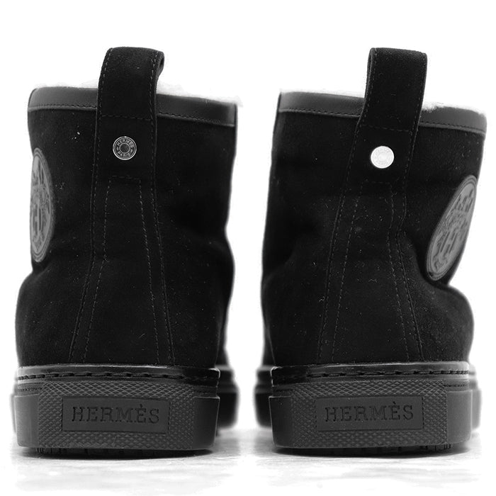 エルメス JIMMY ヌバックレザースニーカー