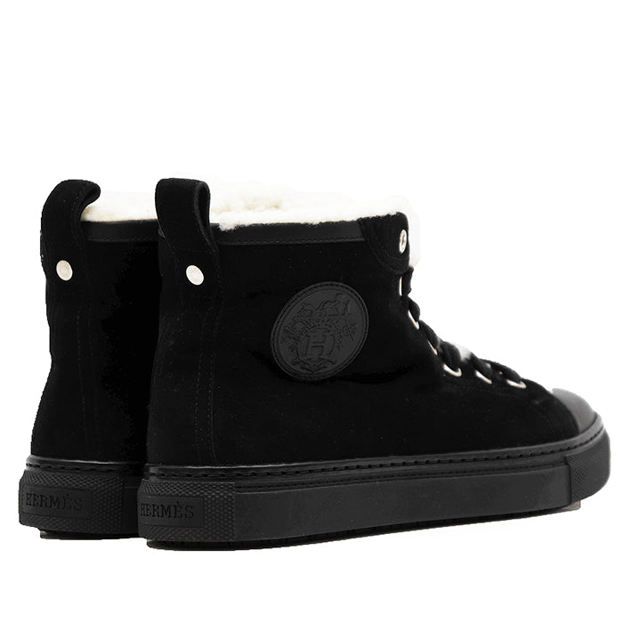エルメス JIMMY ヌバックレザースニーカー