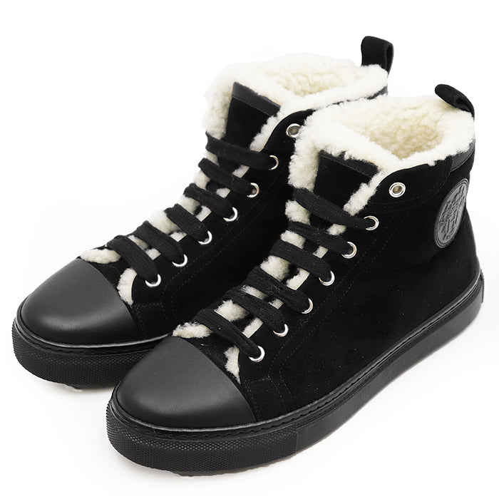 エルメス JIMMY ヌバックレザースニーカー