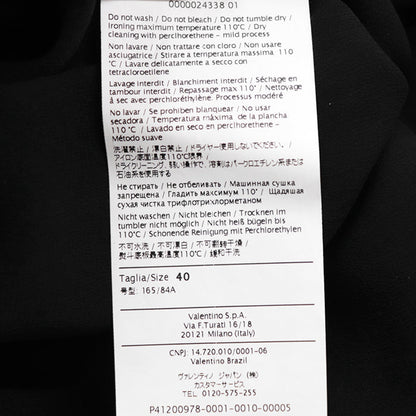 ヴァレンティノ シフォンチュールロンパースドレス