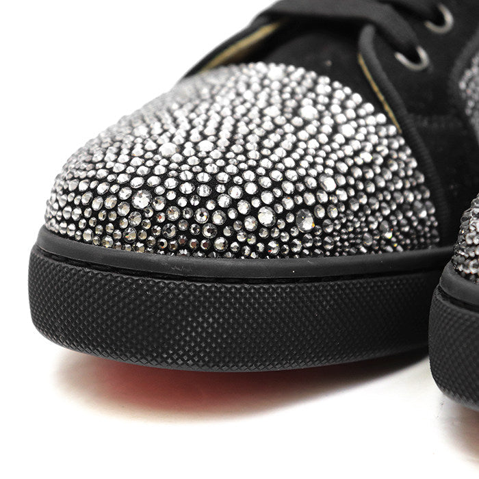 クリスチャンルブタン Louis Strass クリスタルハイカットスニーカー