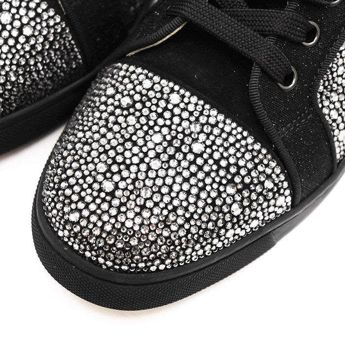 クリスチャンルブタン Louis Strass クリスタルハイカットスニーカー