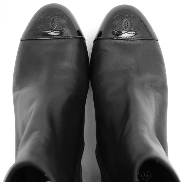 シャネル レザー2wayロングブーツ