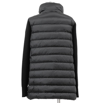 モンクレール MAGLIONE ニット レザー ダウンジャケット