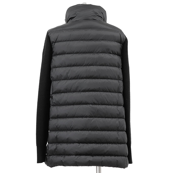 モンクレール MAGLIONE ニット レザー ダウンジャケット