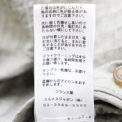 エルメス ナイロンコットンポリエステルジャケット