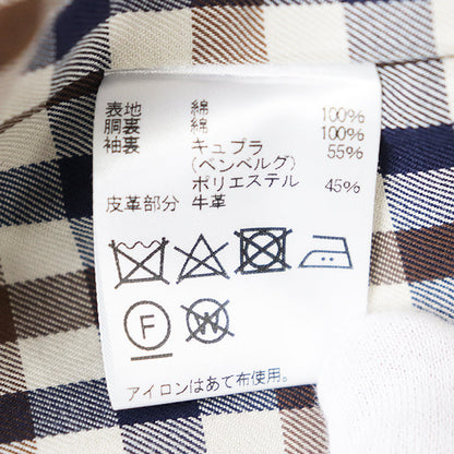 アクアスキュータム コットン トレンチコート