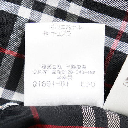 バーバリーブラックレーベル ポリエステルトレンチコート