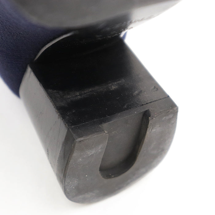 エルメス ニットHロゴレザーパッチブロックヒールブーツ