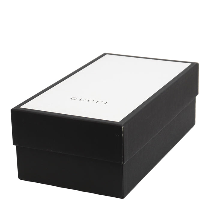 グッチ GGスプリーム レザー キャンバス ローファー