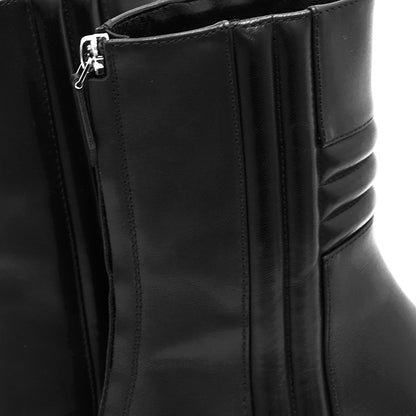 エルメス レザーショートブーツ