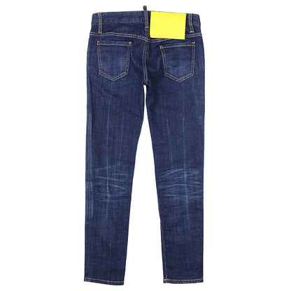ディースクエアード Jennifer Jean Bleach Splash Denim デニムパンツ
