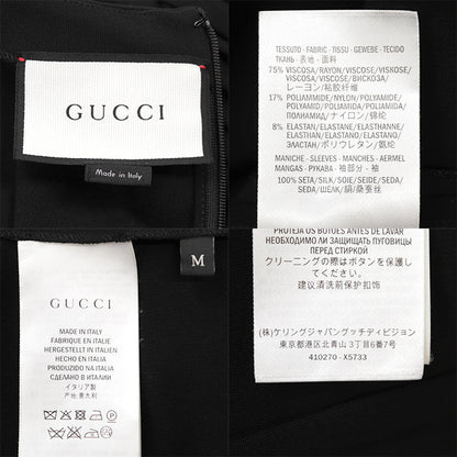 グッチ シルクシフォンワンピース