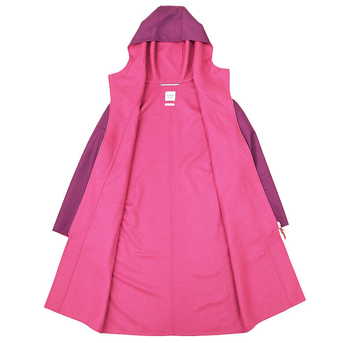 エルメス カシミヤウールシルクコート