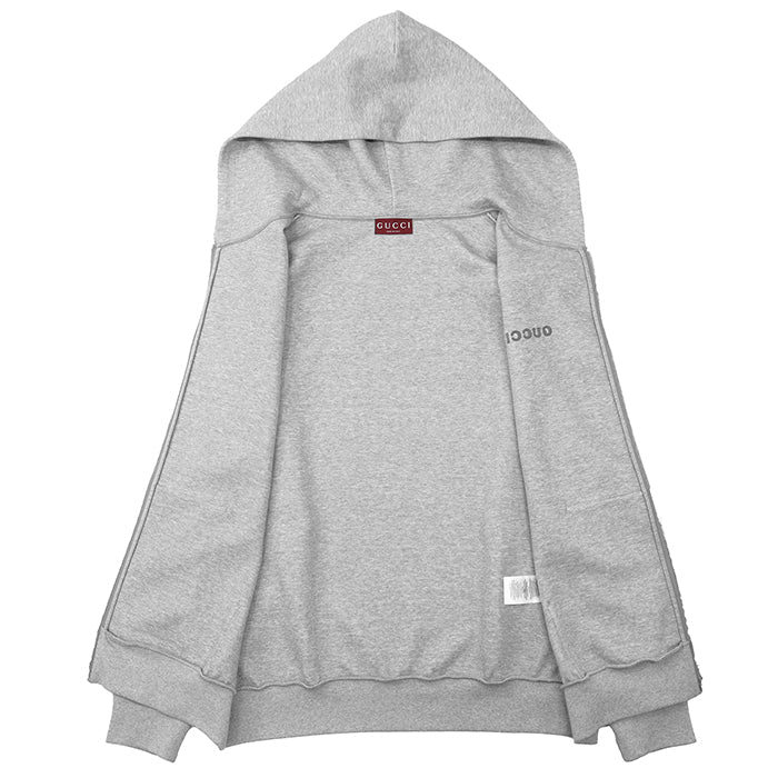 グッチ コットンナイロンジップパーカー
