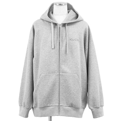 グッチ コットンナイロンジップパーカー