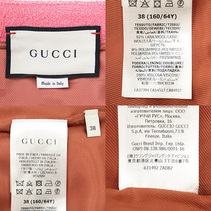 グッチ ウールツイードスカート