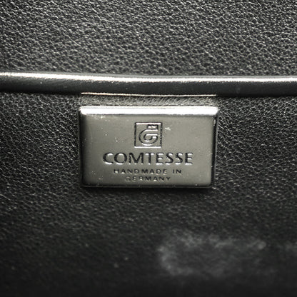 コンテス FRAME BAG ホースヘアー レザー ハンドバッグ