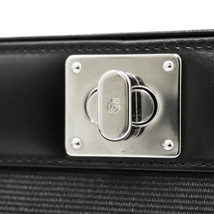 コンテス FRAME BAG ホースヘアー レザー ハンドバッグ