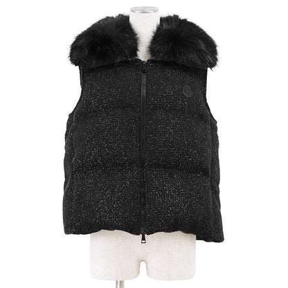 モンクレール CARRELET GILET ウールナイロンダウンベスト