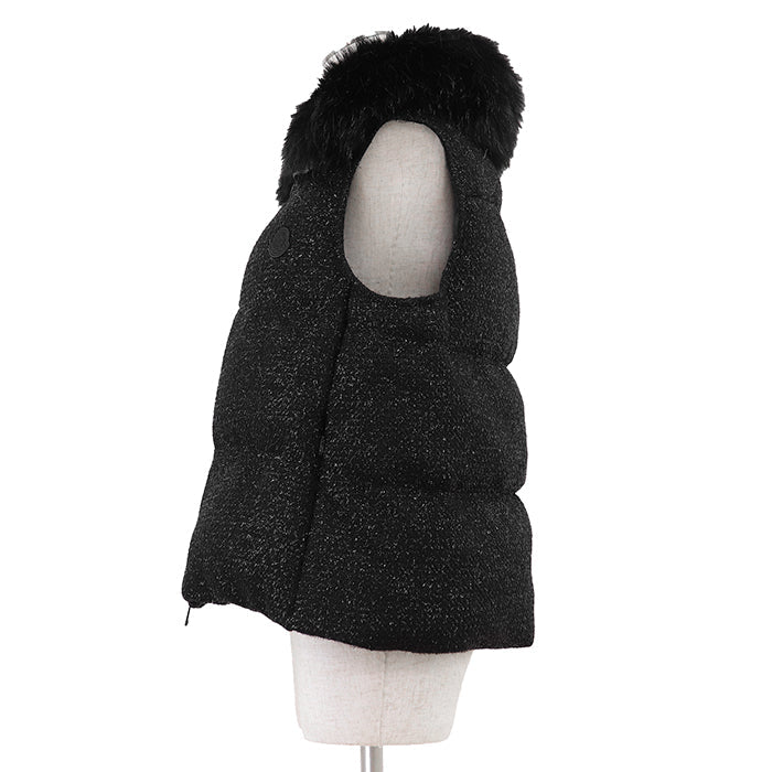 モンクレール CARRELET GILET ウールナイロンダウンベスト