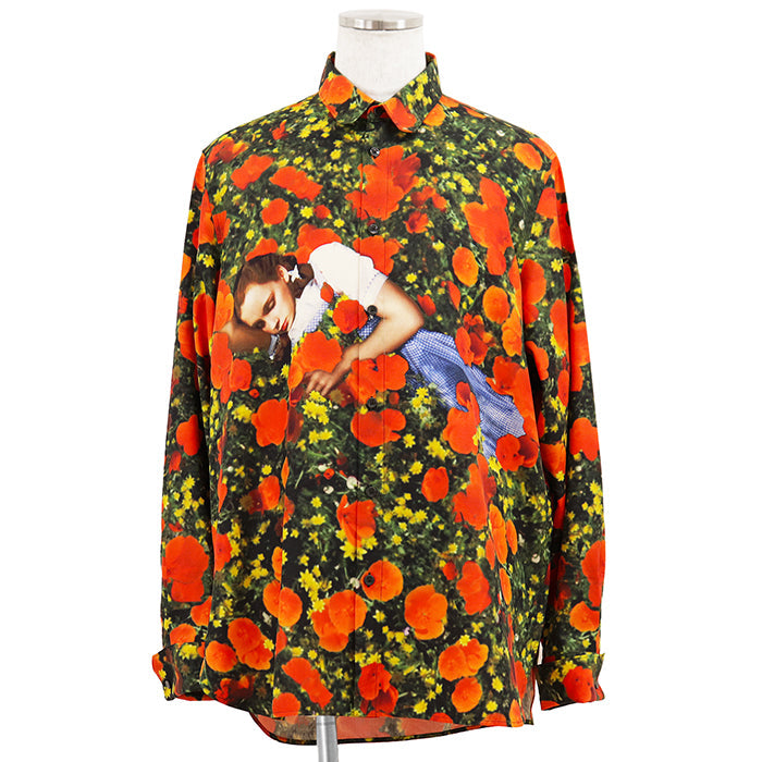 ルイヴィトン Wizard of Oz Poppies Dorothy シルクシャツ