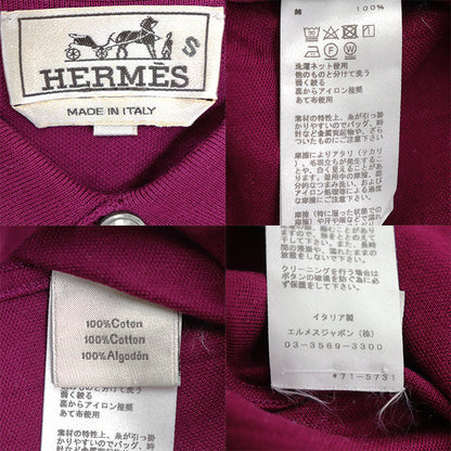 エルメス コットンポロシャツ