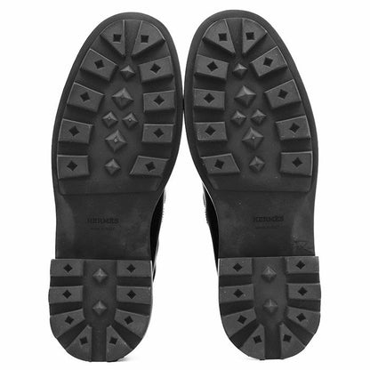 エルメス レザー レースアップブーツ