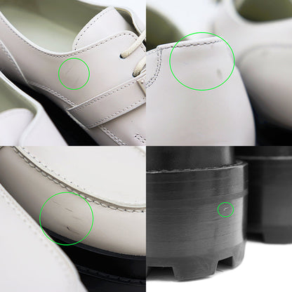 エルメス レザー厚底ローファー