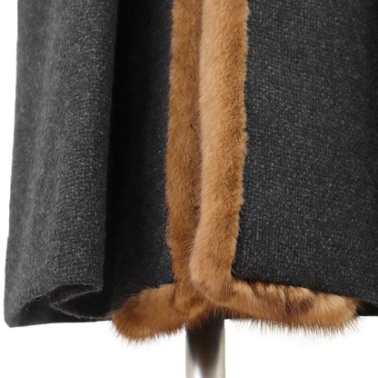 フォクシーブティック カシミヤウールミンクコート