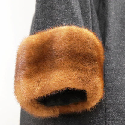 フォクシーブティック カシミヤウールミンクコート