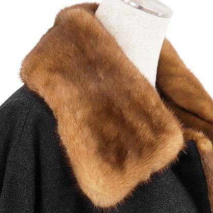 フォクシーブティック カシミヤウールミンクコート