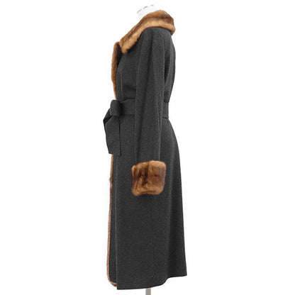 フォクシーブティック カシミヤウールミンクコート