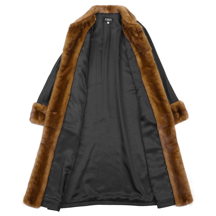 フォクシーブティック カシミヤウールミンクコート