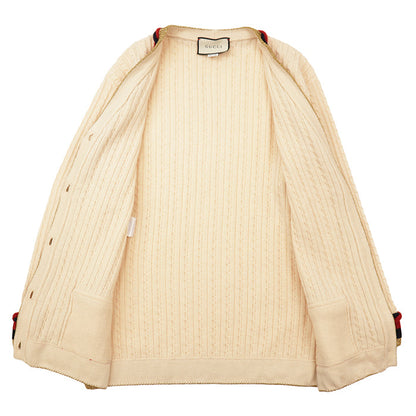 グッチ ウールカシミアカーディガン