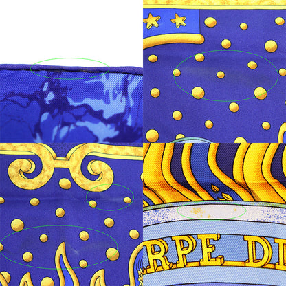 エルメス カレ90 CARPE DIEM シルクスカーフ
