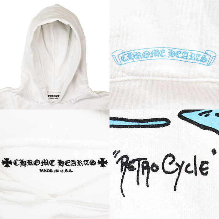 クロムハーツ Matty Boy Retro Cycle コットンフーディー
