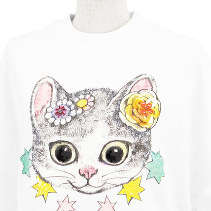 グッチ × ヒグチユウコ コットン クロップドスウェットTシャツ