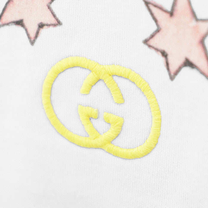 グッチ × ヒグチユウコ コットン クロップドスウェットTシャツ