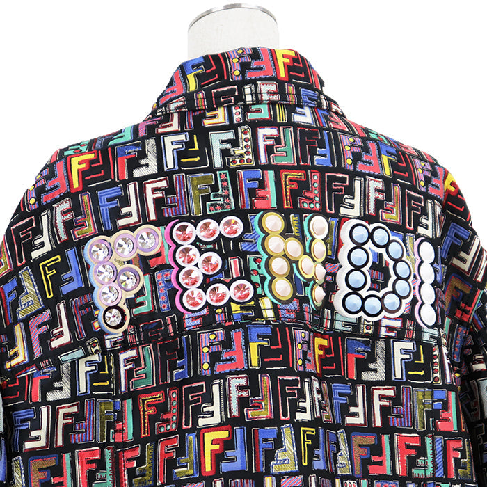 フェンディ FFズッカ ジャカード ジャケット