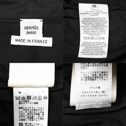 エルメス コットン長袖シャツ