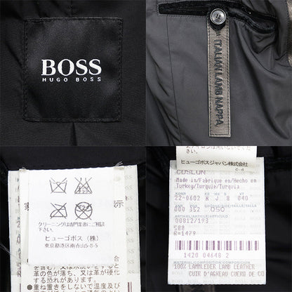 ヒューゴボス ラムスキンテーラードジャケット