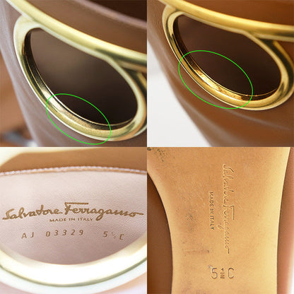 サルヴァトーレ フェラガモ レザーブーツ